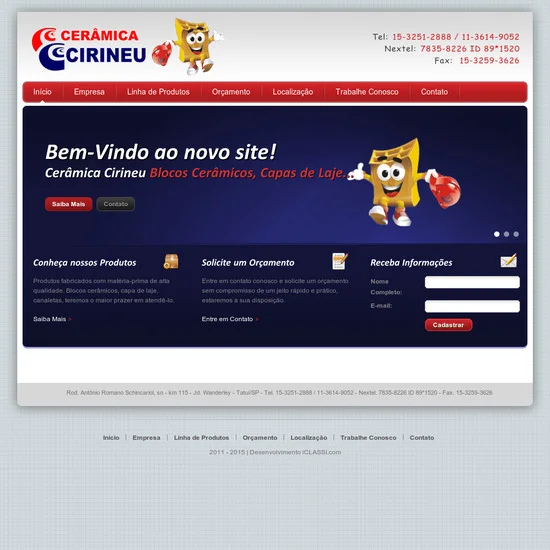 ceramicacirineu.com.br
